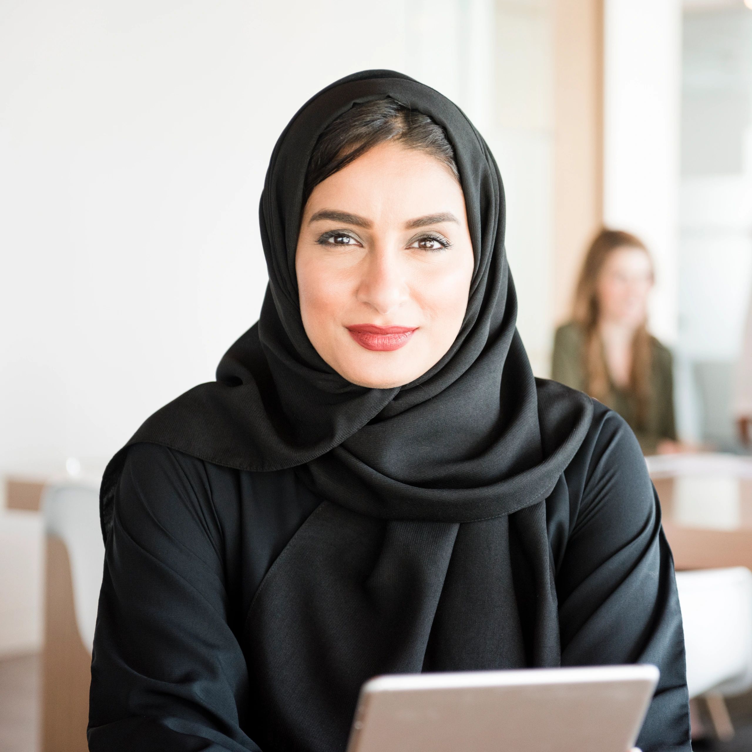 Professional client portrait