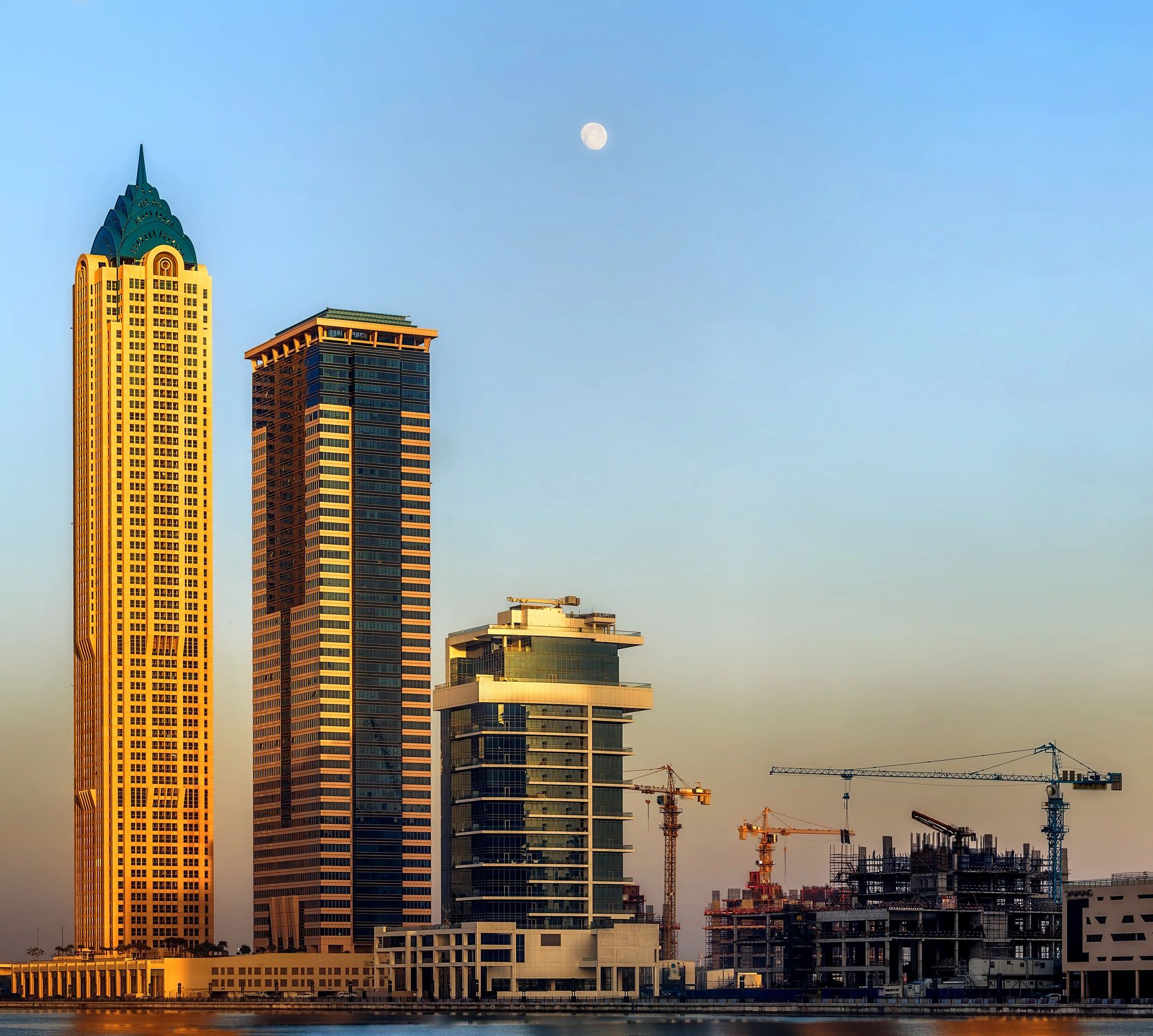 Modern Dubai apartment interior, representing available properties